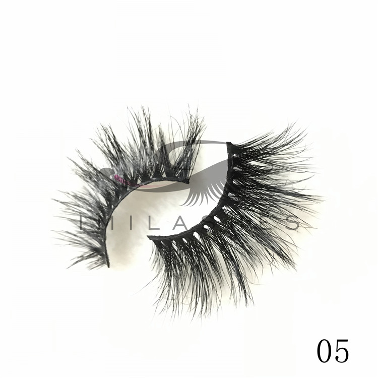 Wholesale cheap 25mm  3D mink lashes for mink lash bar 